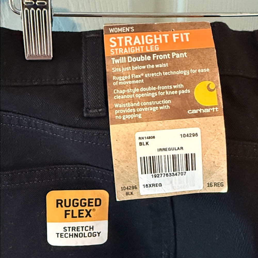 BNWT Carhartt Double Front Pants - Picture 4 of 4